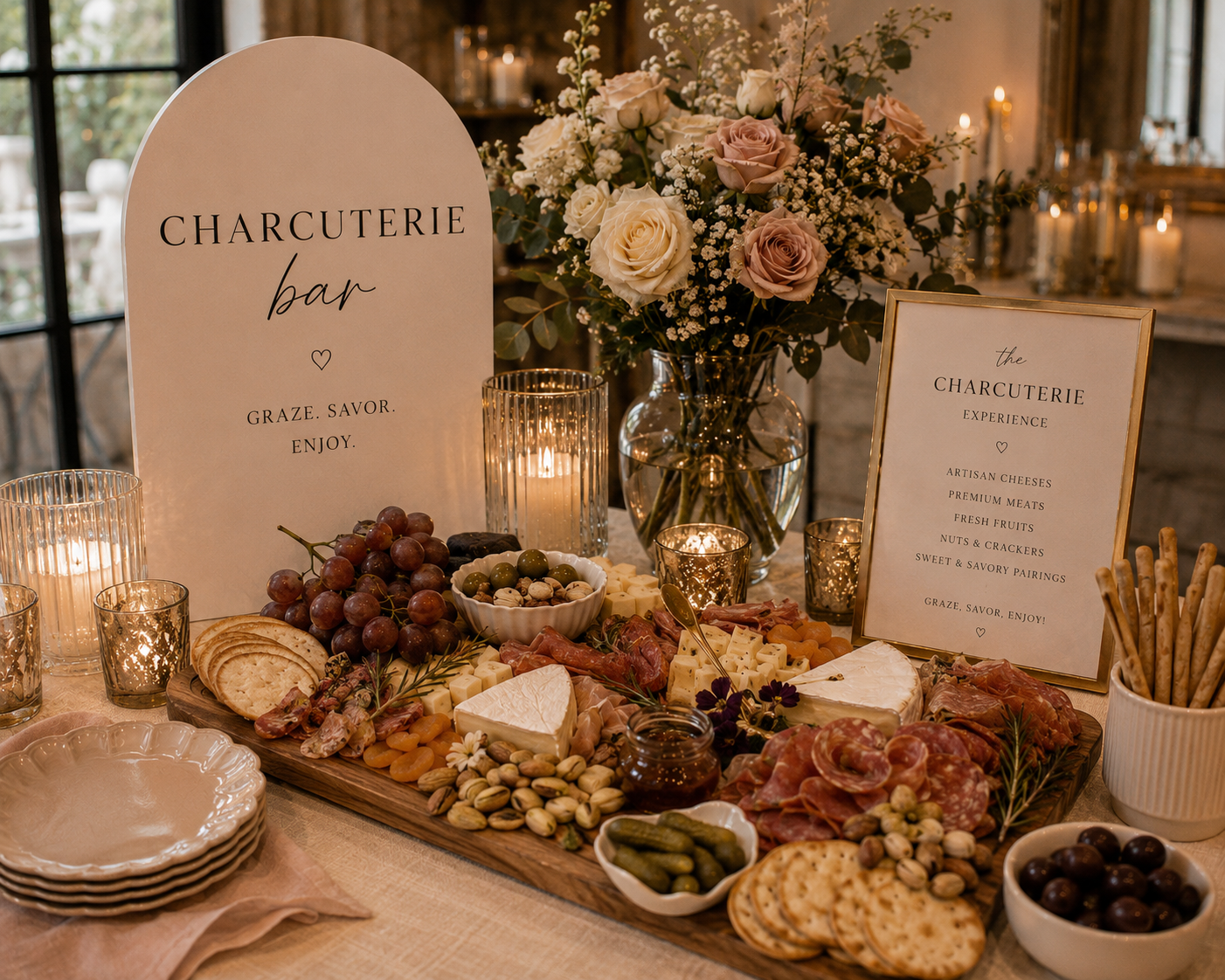 Charcuterie & Dessert Styling